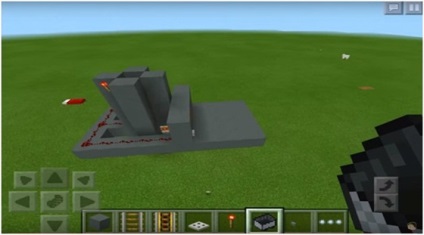 Cărucior sistem de coborâre în minecraft pe