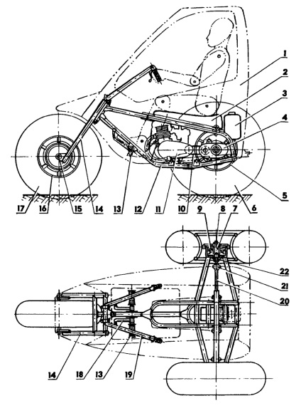 Snowmobile de pe desene proprii 1