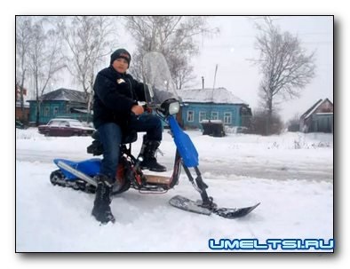 Snowmobile de pe desene proprii 1