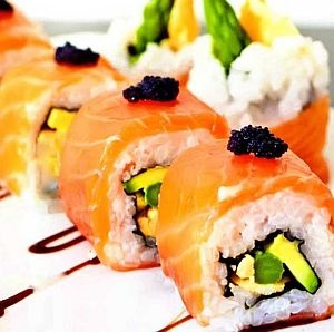 Sosuri și condimente pentru sushi, prânz de la nimic
