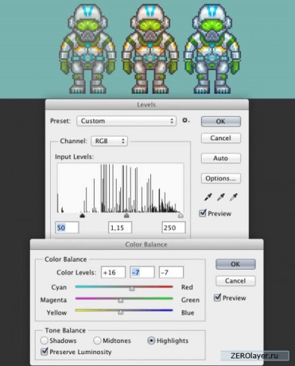 Creați în Photoshop un sprite animat pixel - lecții photoshop, lecții photoshop, perii