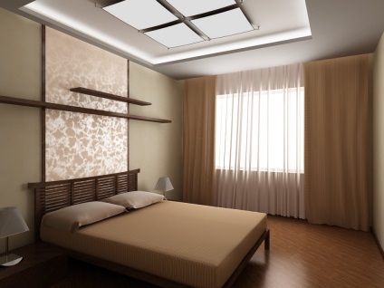 Dormitor de două culori design interior interior al camerei, 2 combinații de culori