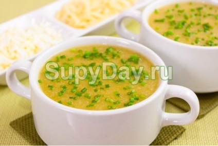 Soup pudră din dovlecei - o rețetă bogată și vegetariană cu fotografii și videoclipuri