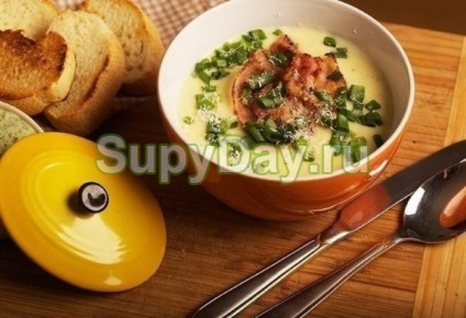 Soup pudră din dovlecei - o rețetă bogată și vegetariană cu fotografii și clipuri video