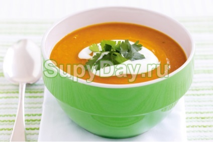 Soup pudră din dovlecei - o rețetă bogată și vegetariană cu fotografii și clipuri video