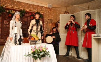 Nunta make-up în Dagestan