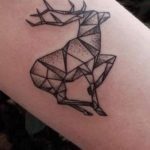 Tatuaje de origami (vulpe, macara si altele