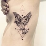 Tatuaje de origami (vulpe, macara si altele