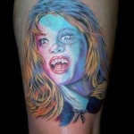 Vampir tatuaj și zombie fotografie, valoare și schițe