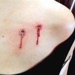 Vampir tatuaj și zombie fotografie, valoare și schițe