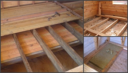 Tehnologie și dispozitivul de o podea din lemn în casa privată de către mâinile proprii - ordinea de instalare, reparare