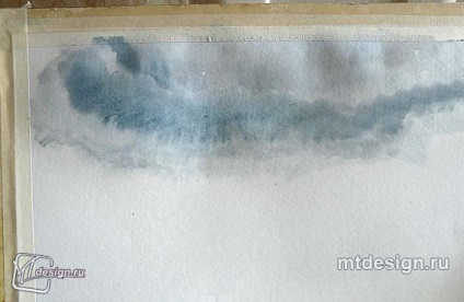 Lecții de pictura - cum să atragă nori de furtună