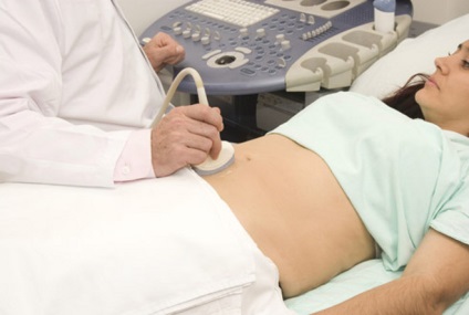 Ficat cu ultrasunete în centrul medical 