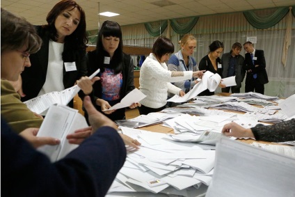 În regiunea Belgorod, aproape 95% din voturi au fost numărate