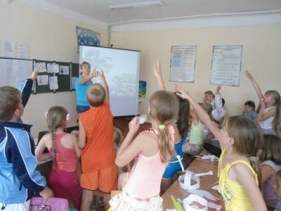 Vesolovskaya intersettlement Központi Könyvtár - tapasztalat a környezetvédelmi munka