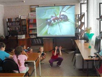 Veselovskaya bibliotecă centrală interdepartamentală - experiență în domeniul ecologiei