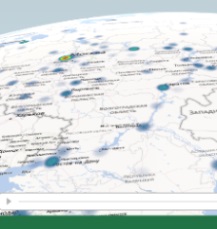 Vizualizarea datelor geografice utilizând add-in-ul geoflow, exceltip