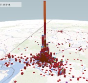 Vizualizarea datelor geografice utilizând add-in-ul geoflow, exceltip