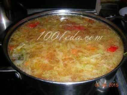 Borsch delicios fără prăjit - borsch din 1001 de mâncare