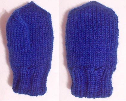 Knit mănuși pentru copii înșiși - târg de meșteșugari - manual, manual