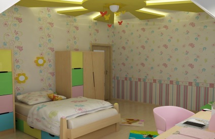 Comandați o reparație economică (bugetară) a unei camere pentru copii la cheie la St. Petersburg