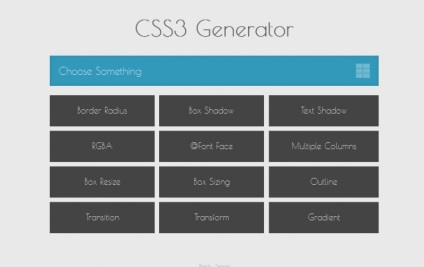 20 de generatoare Css3 care vor face viața mai ușoară pentru designer