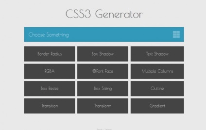 20 CSS3 generátorok, amelyek könnyebbé teszik a tervező