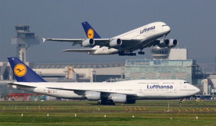 Site-ul oficial al Lufthansa în limba rusă