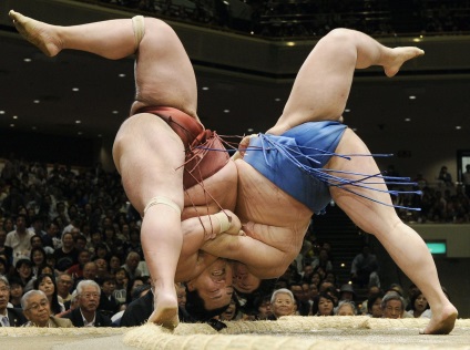 Sumo wrestling - cele mai neobișnuite sporturi