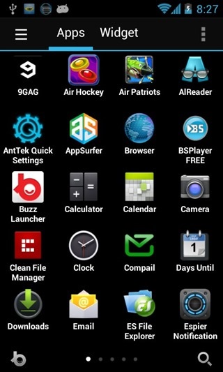 Buzz launcher for android - a választás szabadsága és a különböző design! Alkalmazás - droidtune -