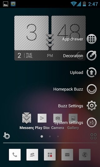 Buzz launcher for android - a választás szabadsága és a különböző design! Alkalmazás - droidtune -