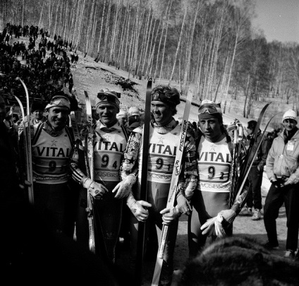 Campion mondial de biatlon Alexander Tropnikov