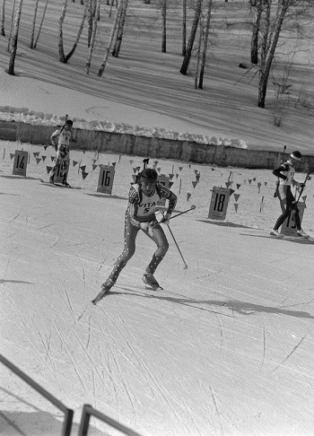 Campion mondial de biatlon Alexander Tropnikov