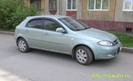 Chevrolet Lacetti hiba, karbantartási Chevrolet Lacetti