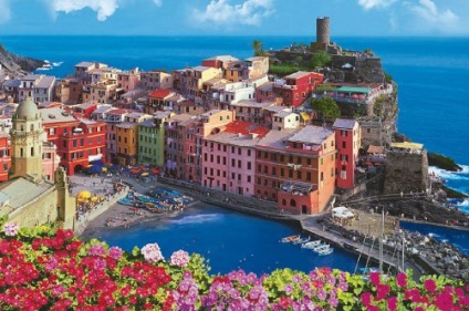 Obiectivele Cinque Terre ale a cinci terenuri