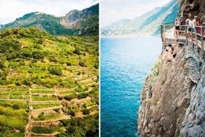 Obiectivele Cinque Terre ale a cinci terenuri