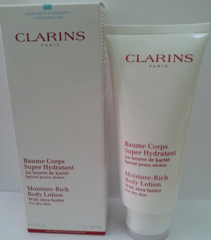 Clarins Hidratant Balsam de Corp cu Unt de Shea pentru Pielea Uscată