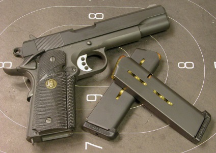 Colt 1911 pistol și tth (caracteristici tactice și tehnice), foto, scout blog