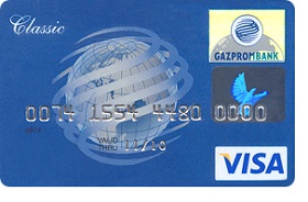 Card de debit al Gazprombank