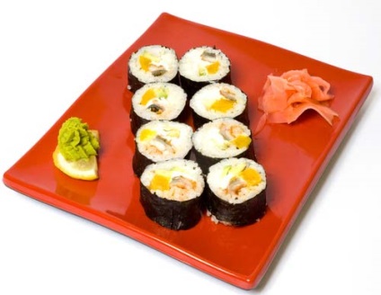 Efectuarea de sushi la tainele de gătit la domiciliu - rețete simple