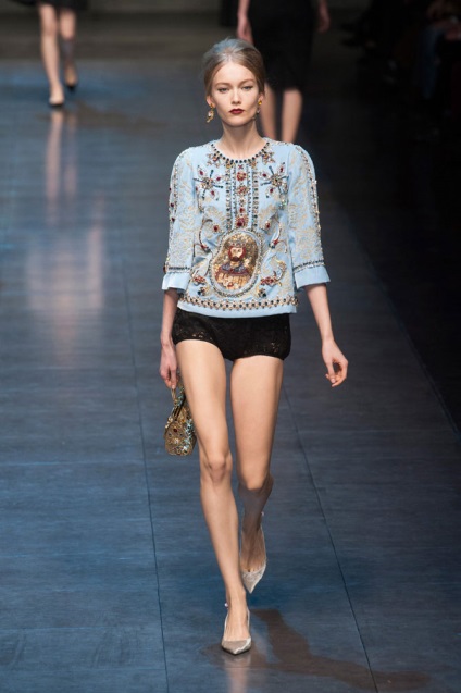 Dolce - gabbana toamna-iarna 2013-2014