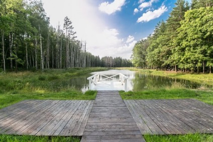 Casă lângă lac - o platformă pentru nunți de cameră