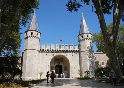 Palatul Topcapa din Istanbul este reședința sultanilor turci