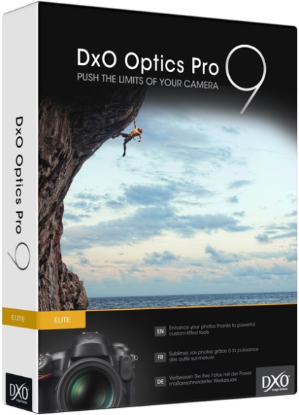 Dxo optics pro 9 în limba rusă - cheia este cusută