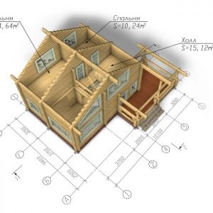 Construcția ecologică a lemnului la cheie