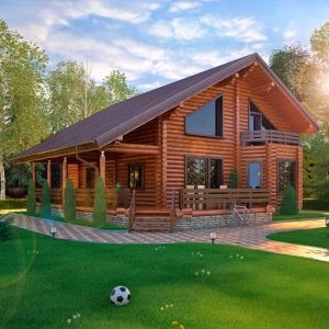 Construcția ecologică a lemnului la cheie