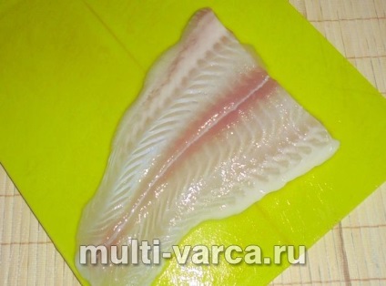 Fillet de limba mare cu legume într-o multivark