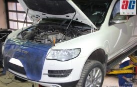 Volkswagen Tuareg schimbarea uleiului în transmisie - apoi 60 000 km