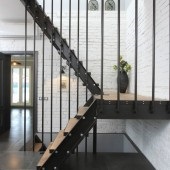 Photo tervezési lépcsők, fotó - képek a belső kialakítás a lakások és házak
