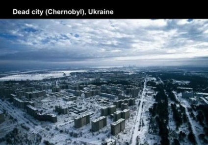 În momentul în care a fost împușcat momentul vânătorii în film, Cernobîl este o zonă de înstrăinare, în al șaptelea cer